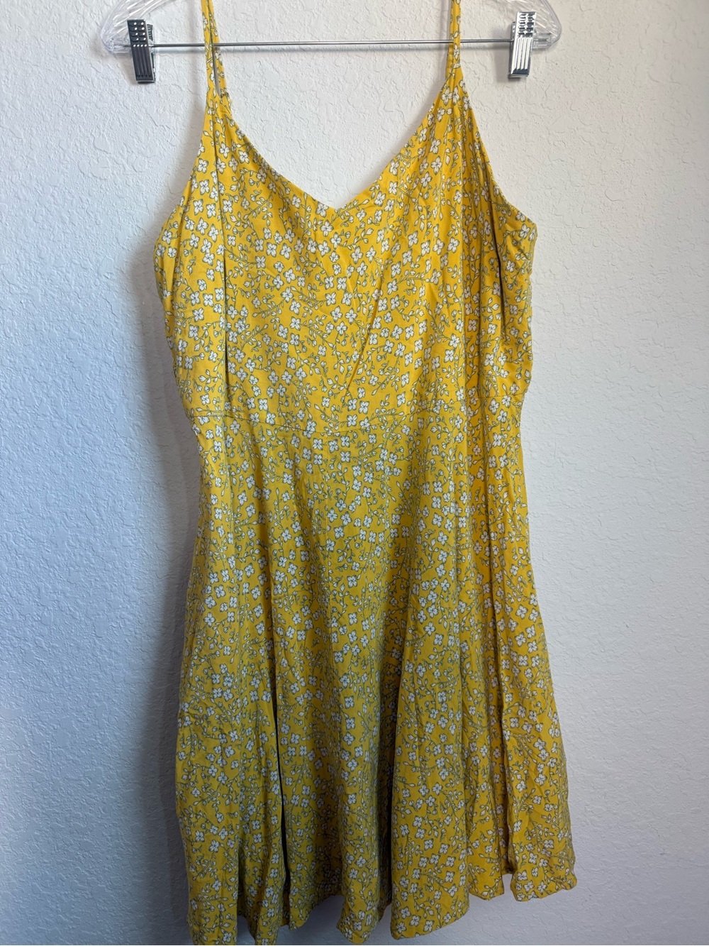 GAP Yellow Floral Mini Dress